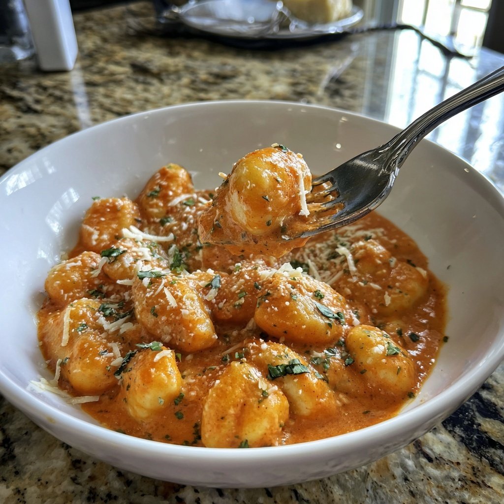 Creamy Tomato Gnocchi