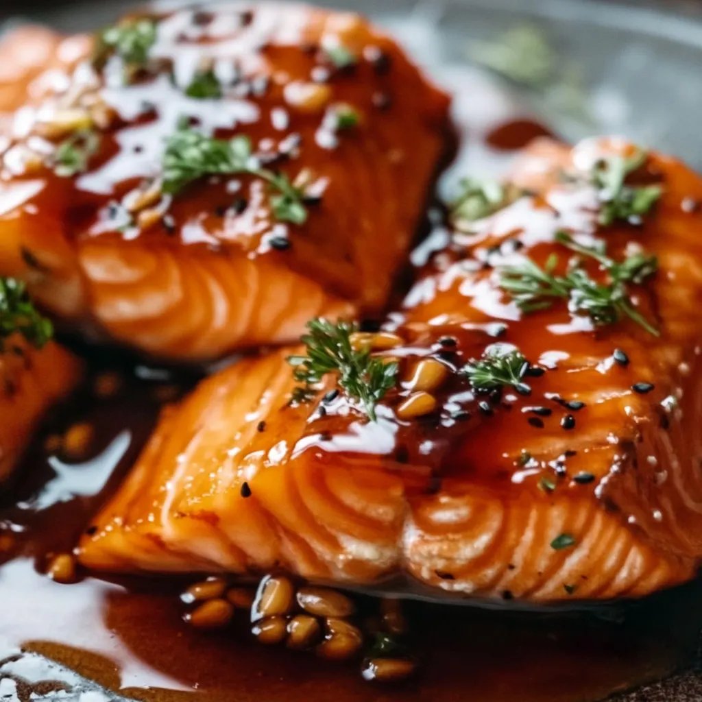 Honey Glazed Salmon