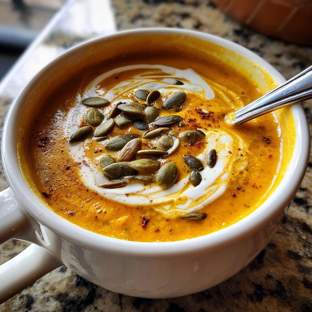 Sunday Creamy Pumpkin Soup
