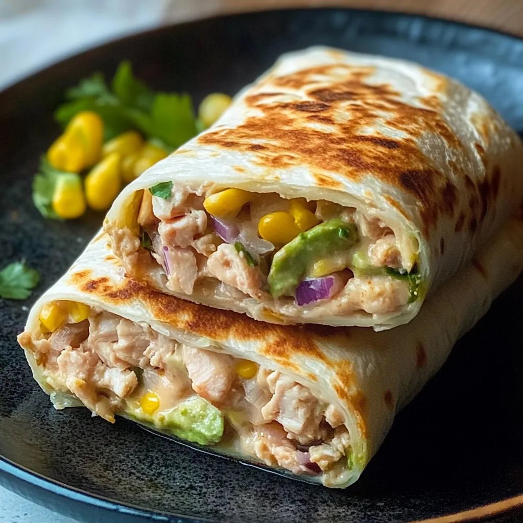 Tuna Melt Wrap
