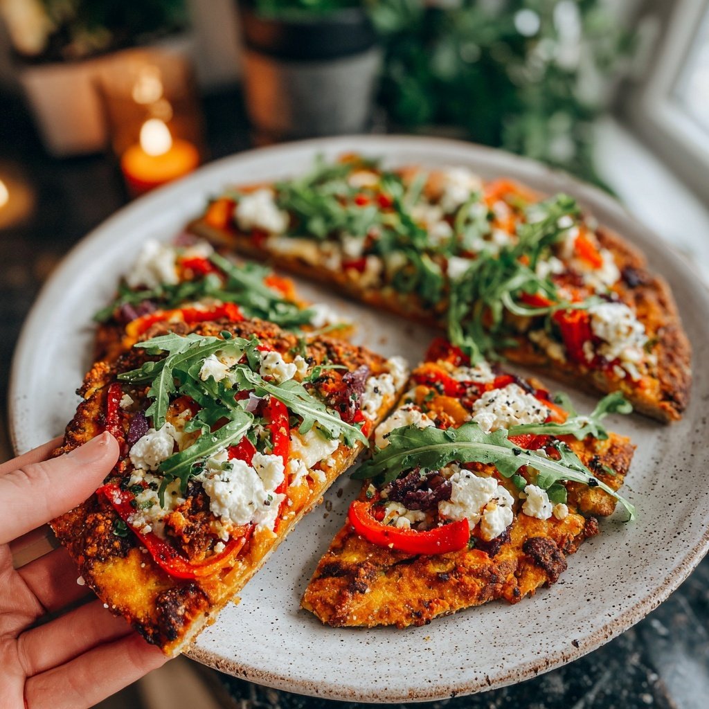 Super Bowl Food Veggie Flatbreads