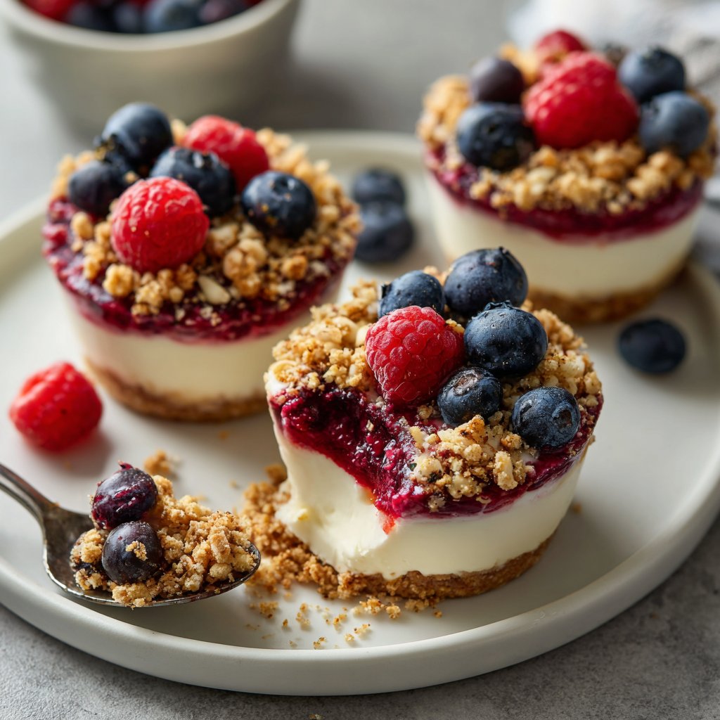 Berry Vanilla Yogurt Breakfast Cups
