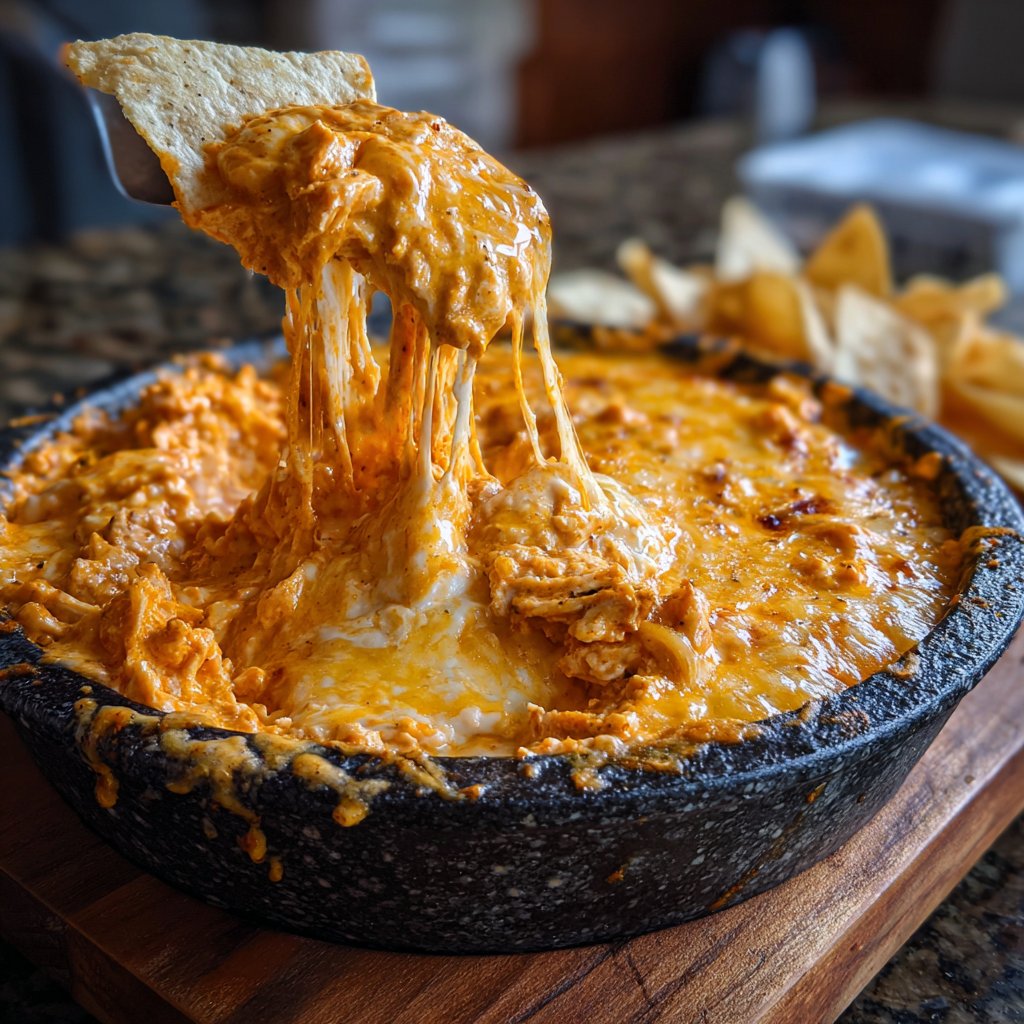 Creamy Buffalo Chicken Dip Recipe