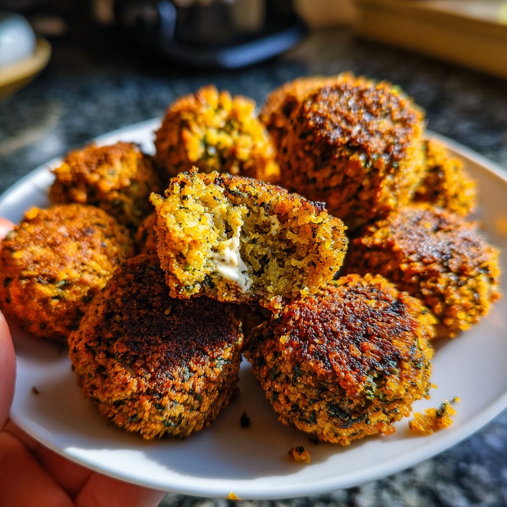Super Bowl Crispy Falafel Nuggets