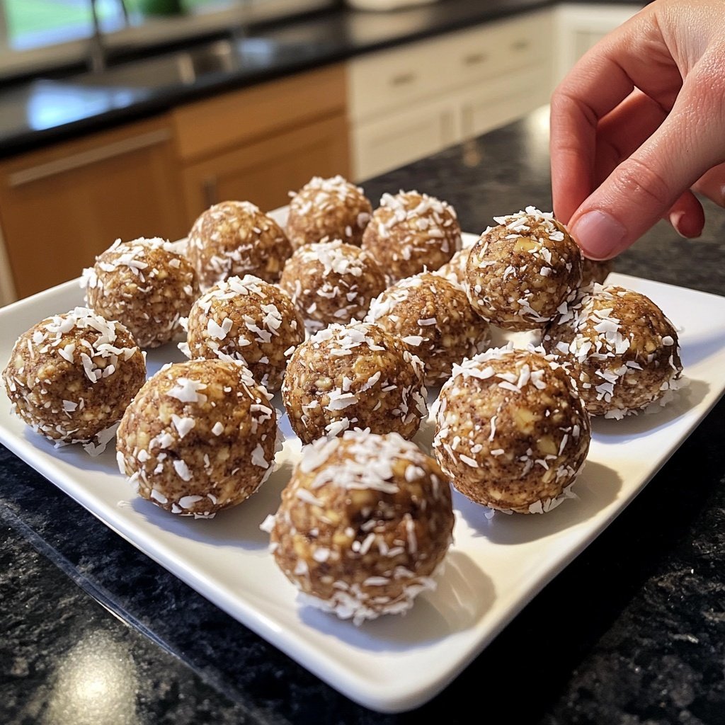Protein Balls with Cinnamon