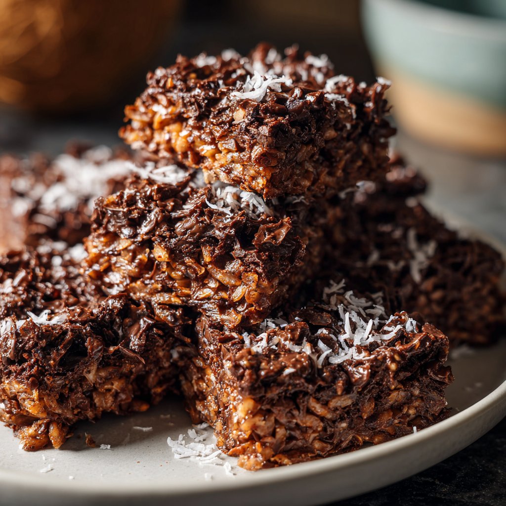 Chocolate Coconut Squares