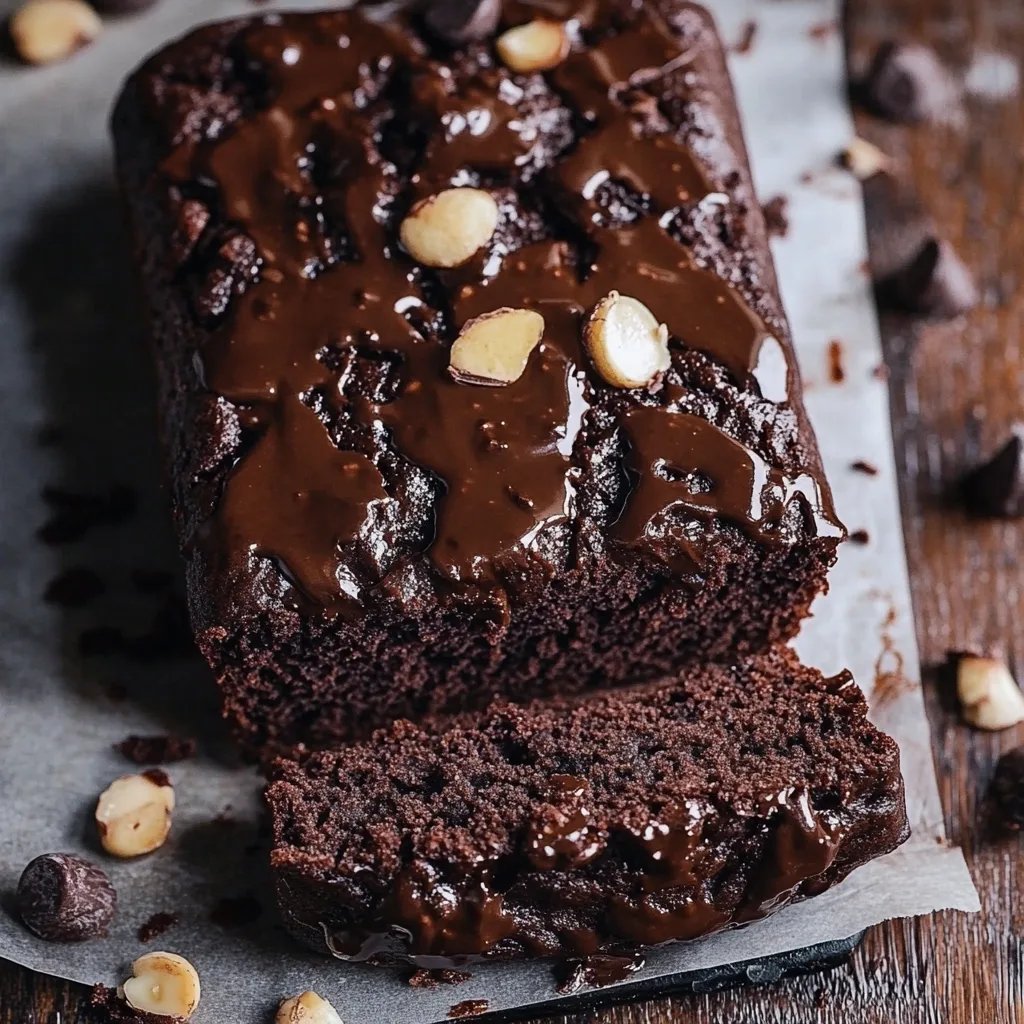 Double Chocolate Banana Bread